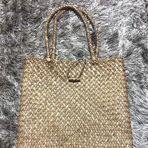 Handmade Straw Tote